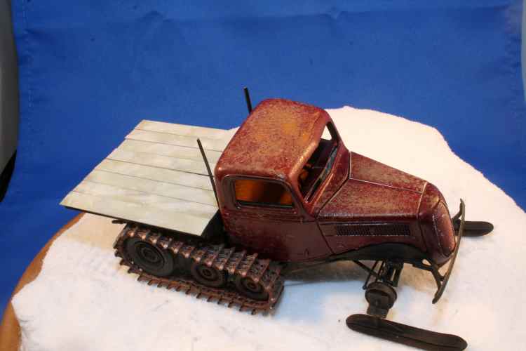 DIORAMAS - Page 2 1937 Ford Snowmobile final 29